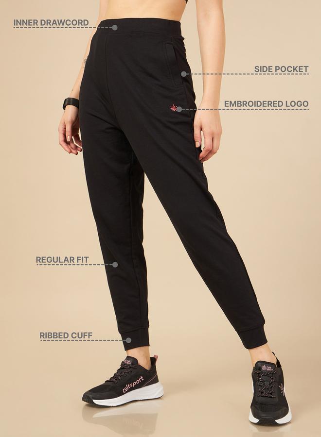 Cult Women Black Cult Leisure Joggers - Image 4